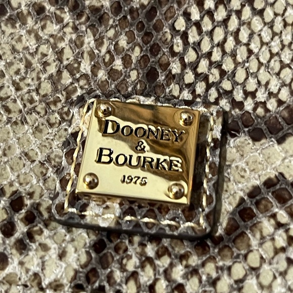 Dooney & Bourke Snake Print Wristlet - Picture 7 of 7